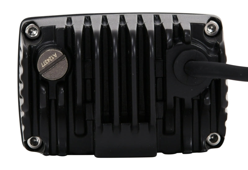 KC HiLiTES C-Series 2in. C2 LED Light 20w Area Flood Beam (Pair Pack System) - Black KCL328