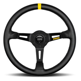 MOD 08 Steering Wheel Black Leather - MOMO Tuning & Safety R1908/35L