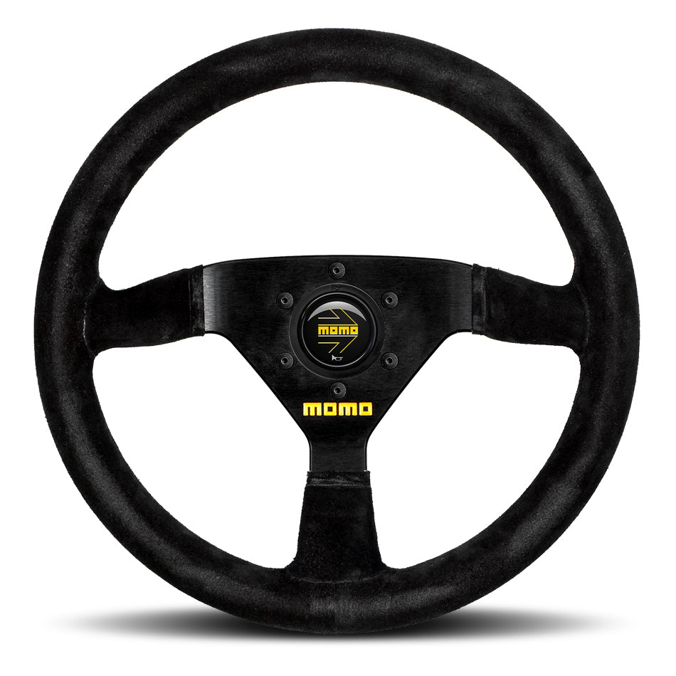 MOD 69 Steering Wheel Black Suede - MOMO Tuning & Safety R1913/35S