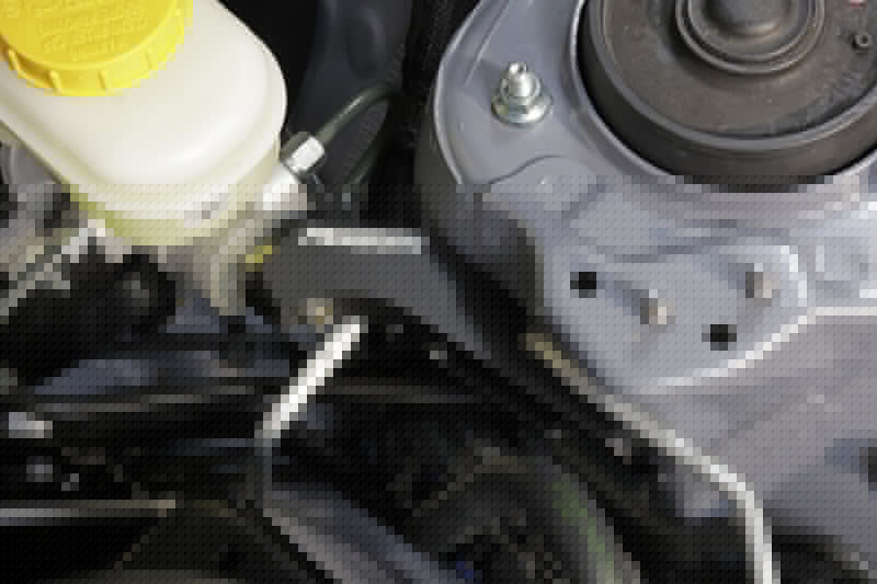 PERRIN 13-25 Subaru BRZ / Scion FR-S / Toyota 86 GR86 Master Cylinder Brace - Black PERPSP-BRK-406BK
