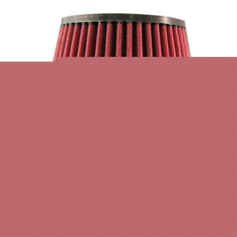 BLOX Racing Performance Filter Kit w/ 3.5inch Velocity Stack Black Filter and 3.5inch Silicone Hose BLOBXIM-00311-BK