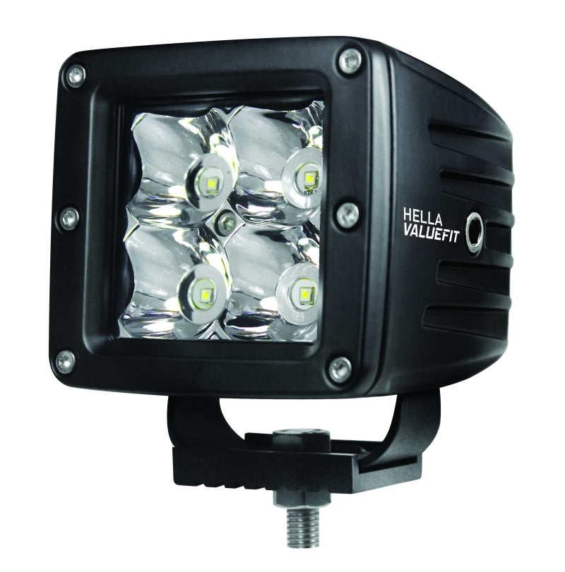 Hella HVF Cube 4 LED Off Road Kit - 3.1in 2X12W HELLA357204821