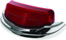 Load image into Gallery viewer, Kuryakyn Tracer Rear Fender Tip Light Chrome Red Lens KUR2966