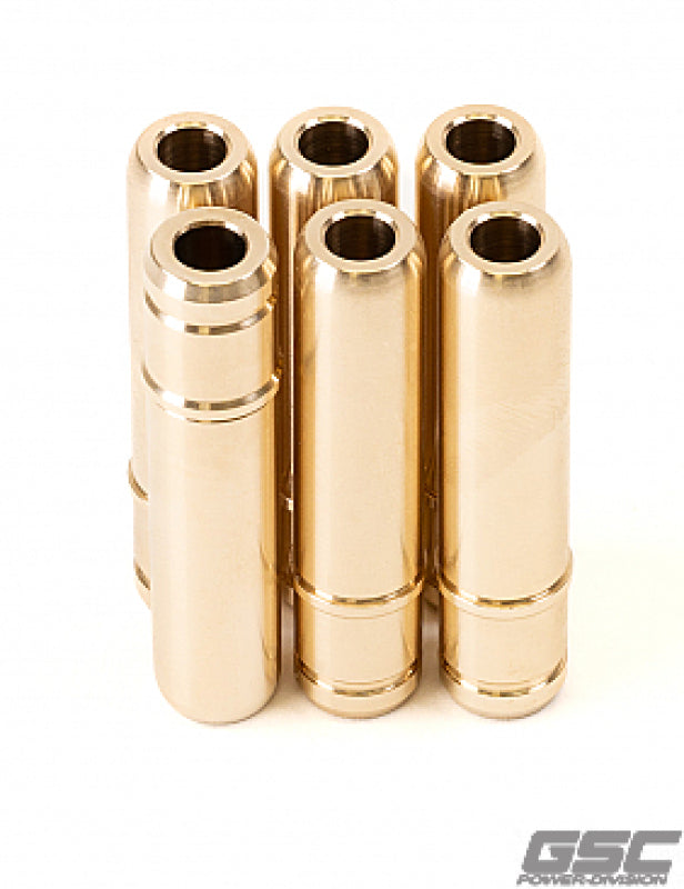 GSC P-D Toyota G16E Manganese Bronze Intake Valve Guide Stopper Style - Set of 6 GSC3146-6