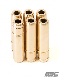 GSC P-D Toyota G16E Manganese Bronze Intake Valve Guide Stopper Style - Set of 6 GSC3146-6