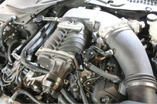 Load image into Gallery viewer, J&amp;L 11-17 Ford Mustang GT (w/Roush/VMP Supercharger) Driver Side Oil Separator 3.0 - Black Anodized JLT3020D-B