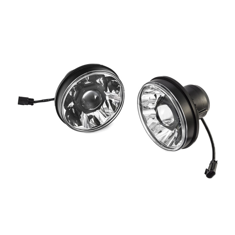 KC HiLiTES 18-20 Jeep JL/JT 7in. Gravity LED Pro DOT Approved Replac. Headlight (Pair Pack Sys) KCL42342