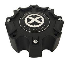 Load image into Gallery viewer, ATX CAP MATTE BLACK 8 LUG