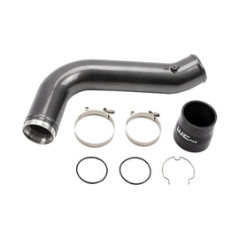 Wehrli 17-19 Chevrolet 6.6L L5P Duramax Passenger Side 3.5in Intercooler Pipe - Gloss Black WCFWCF100530-GB