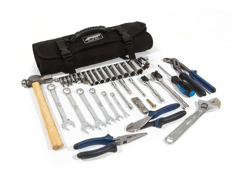 PRP RZR Roll Up Tool Bag with 36pc Tool Kit PRPE98