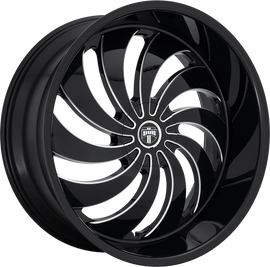 DUB COJONES CAP-GLOSS BLK MIL