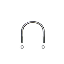 Load image into Gallery viewer, U-Bolt Round 0.375 Inch Diameter 3.5 Inch ID Width 4.5 Inch ID Length Incl. Nuts Skyjacker