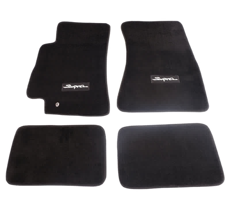 NRG Floor Mats - 96-02 Toyota Supra (Supra Logo) - 4pc. NRGFMR-300