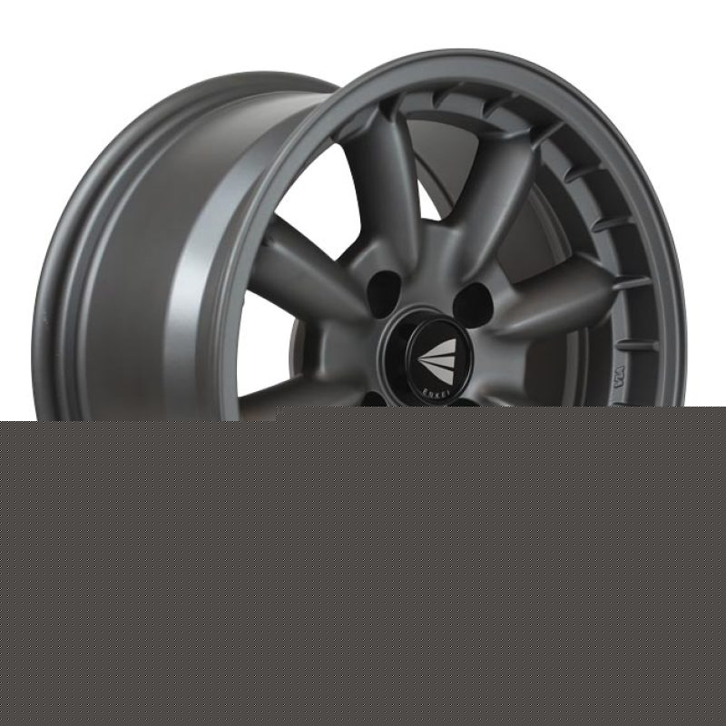 Enkei Compe 15x8 0mm Offset 4x114.3 Bolt Pattern 72.6mm Bore Dia Matte Gunmetal Wheel ENK477-580-4800GM