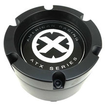 Load image into Gallery viewer, ATX CAP STYLE B BLACK 8 LUG