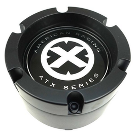 ATX CAP STYLE B BLACK 8 LUG