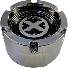 Load image into Gallery viewer, ATX CAP STYLE B CHROME 8 LUG