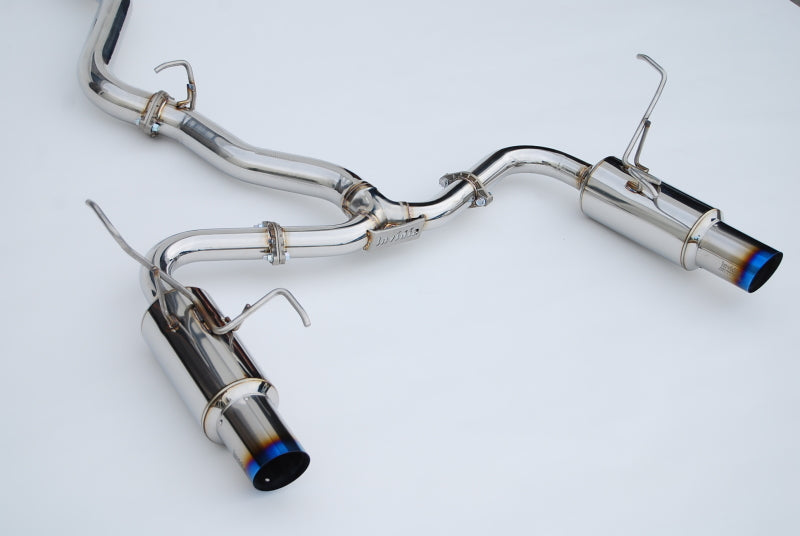 Invidia 2022+ Subaru WRX N1 Twin Outlet Single Layer Tip Cat-Back Exhaust INVHS22WRXGTT
