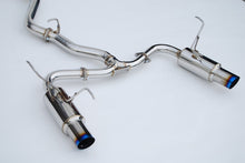 Load image into Gallery viewer, Invidia 2022+ Subaru WRX N1 Twin Outlet Single Layer Tip Cat-Back Exhaust INVHS22WRXGTT