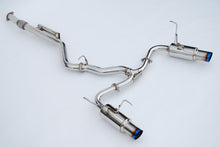 Load image into Gallery viewer, Invidia 2022+ Subaru WRX N1 Twin Outlet Single Layer Tip Cat-Back Exhaust INVHS22WRXGTT
