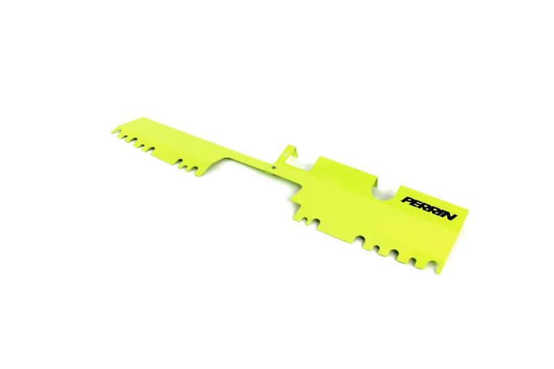 PERRIN 15-21 Subaru WRX/STI Radiator Shroud (With/Without OEM Intake Scoop) - Neon Yellow PERPSP-ENG-512NY