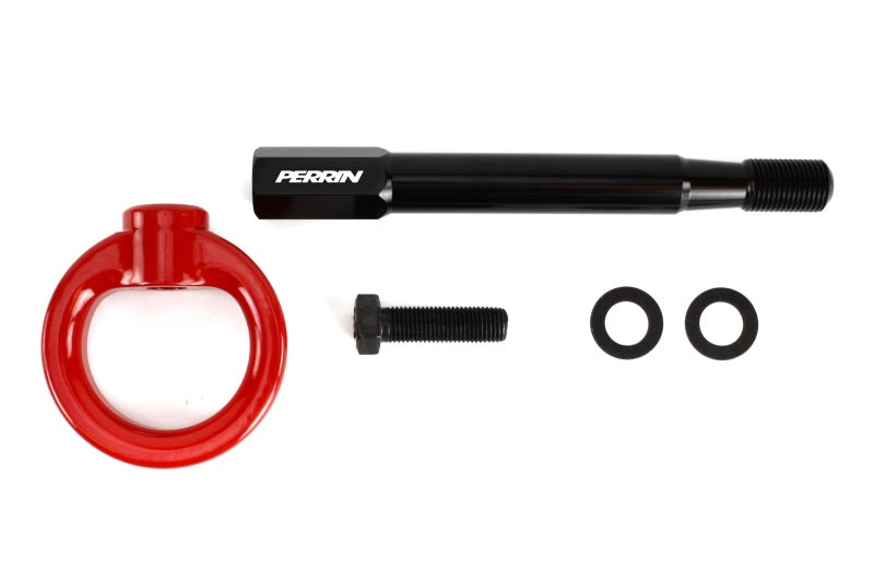 PERRIN 22-25 Toyota GR86 Tow Hook Kit (Front) - Red PERPSP-BDY-236RD
