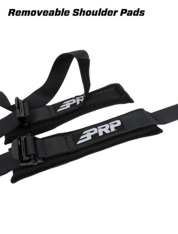 PRP 5.3x2 Harness - 5 Point Harness 3In Lap Belts 2In Shoulder Belts w/ Removable Pads PRPSB5.3X2RP