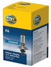 Load image into Gallery viewer, Hella Halogen H4 12V 60/55W Bulb HELLAH4