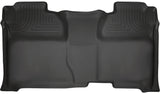 Husky Liners 14 Chevrolet Silverado 1500/GMC Sierra 1500 WeatherBeater Black 2nd Seat Floor Liners