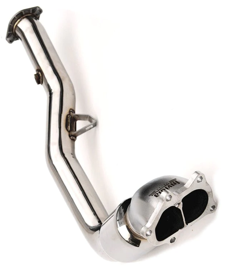 Invidia 02-07 Subaru Impreza WRX/STI High Flow Catted Downpipe w/ Extra 02 Bung INVHS05SW1DOC
