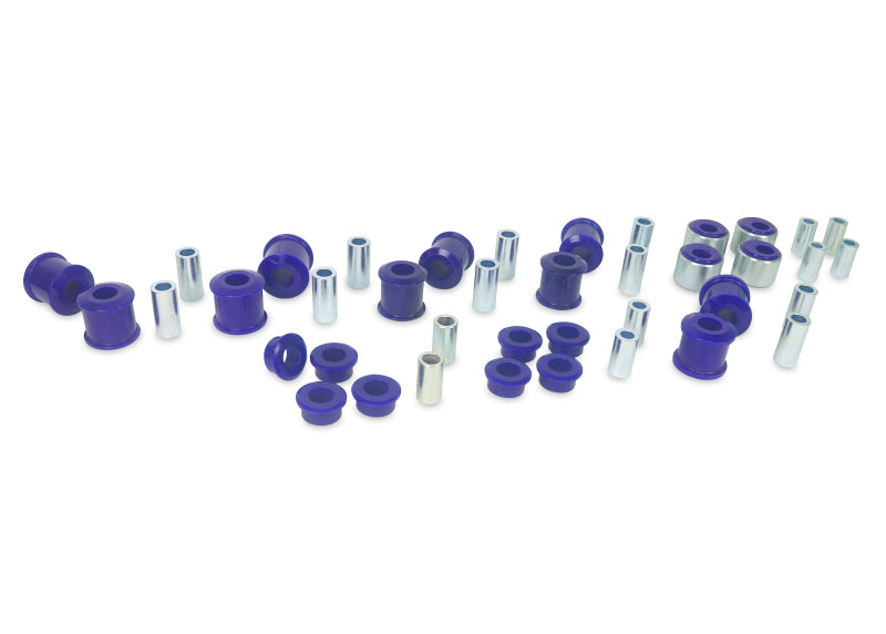 SuperPro 1991 Toyota Land Cruiser Base Front / Rear Vehicle Bushing Kit - 2 Deg. Caster Correction SPRKIT058ADJK