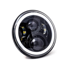 Load image into Gallery viewer, Letric Lighting 7in Led Black Full-Halo Indian