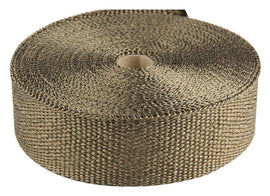 Torque Solution Exhaust Wrap Universal 1inx50ft - Volcanic Rock TQSTS-EW-1X50L