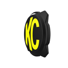 Load image into Gallery viewer, KC HiLiTES 6in. Hard Cover for Gravity Pro6 LED Lights (Single) - Black w/Yellow KC Logo KCL5111