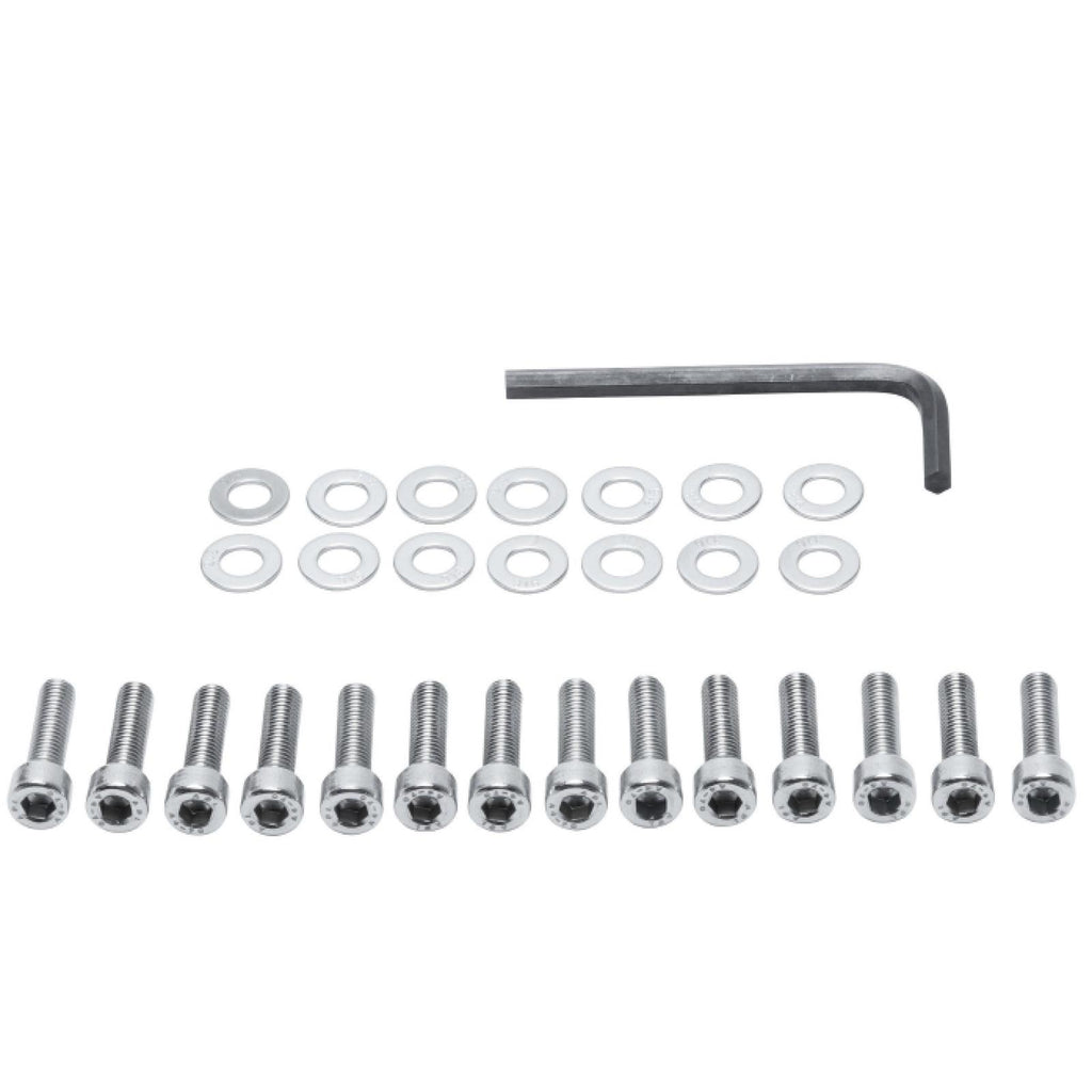 Chrysler 9.25 In Front Aluminum Differential Cover Ball Milled Black G2 Axle and Gear