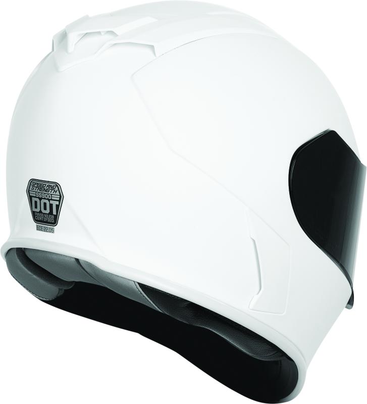 Speed Helmet and Strength SS900 Solid Speed Helmet Matte White - XS SAS880492