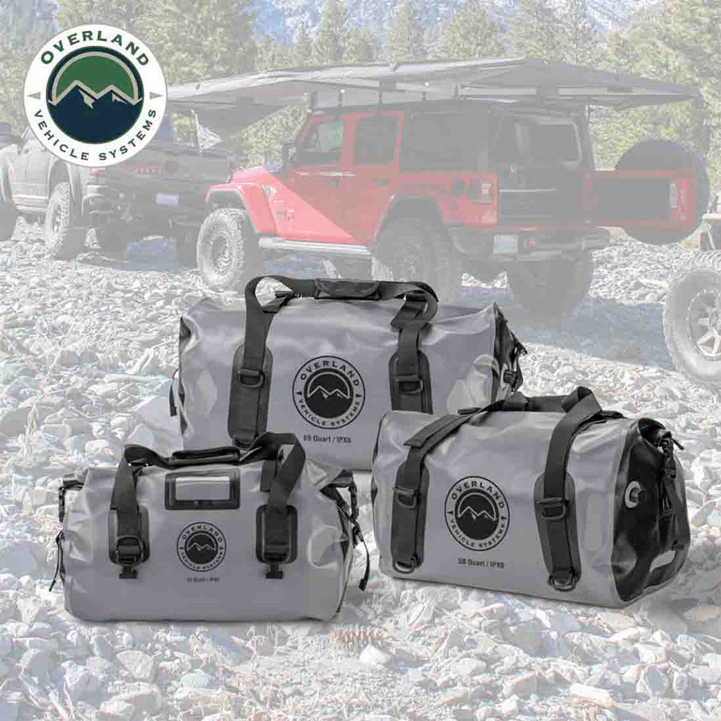 Portable Dry Storage Bag - 42 QT Overland Vehicle Systems - Overland Vehicle Systems 40300001 HYDZ_40300001