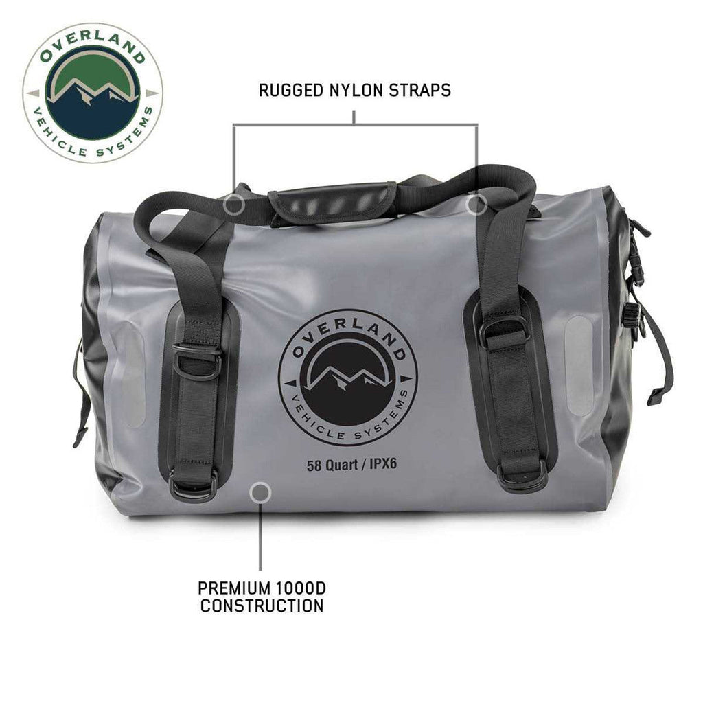 Portable Dry Storage Bag - 42 QT Overland Vehicle Systems - Overland Vehicle Systems 40300001 HYDZ_40300001