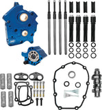 S&S Cycle 2017+ Oil Cooled M8 Models Chain Drive 465C Cam Chest Kit w/ Black Pushrod Tubes