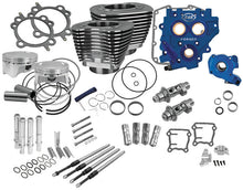 Load image into Gallery viewer, S&amp;S Cycle 07-17 BT 110in Power Package - Wrinkle Black SSC330-0668