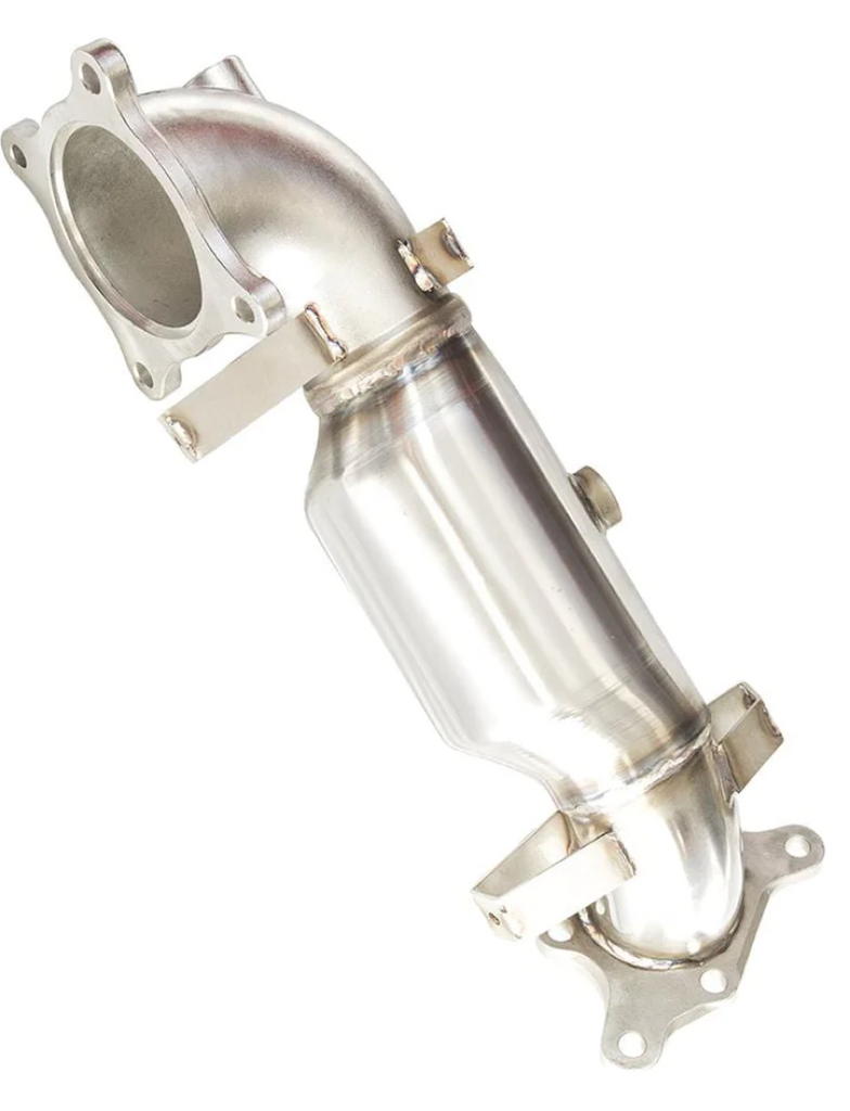 Invidia 17+ Honda Civic Type-R FK8 76mm Downpipe w/ High Flow Cat INVHS17CTRDPC