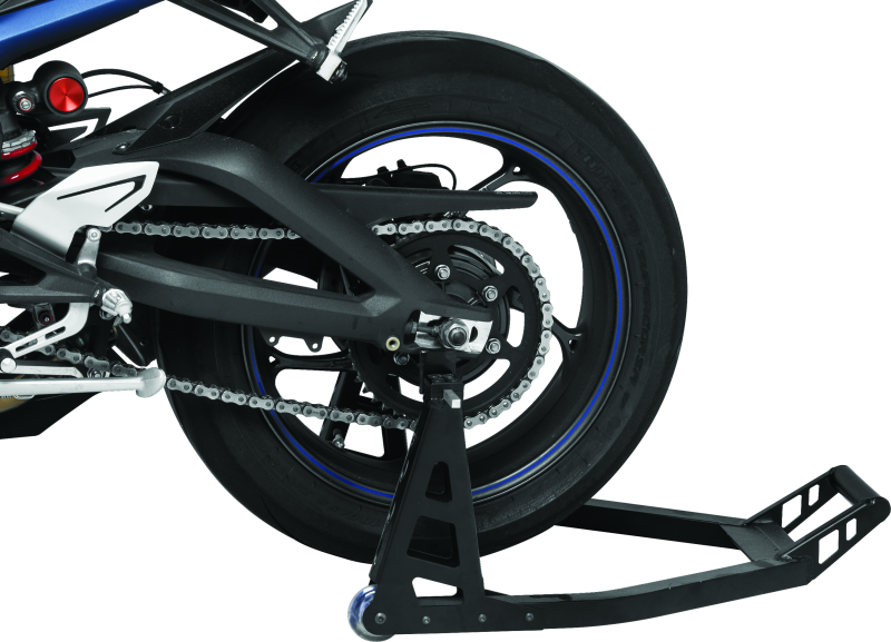 BikeMaster Universal Aluminum Stand - Rear - Black BKM152421