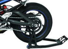 Load image into Gallery viewer, BikeMaster Universal Aluminum Stand - Rear - Black BKM152421