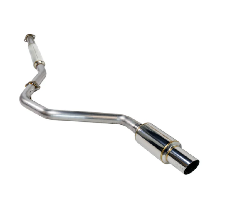 Remark 22+ Subaru WRX (VB) R1 Spec Single-Exit Stainless Catback Exhaust (Resonated) REMRK-C1076S-03C
