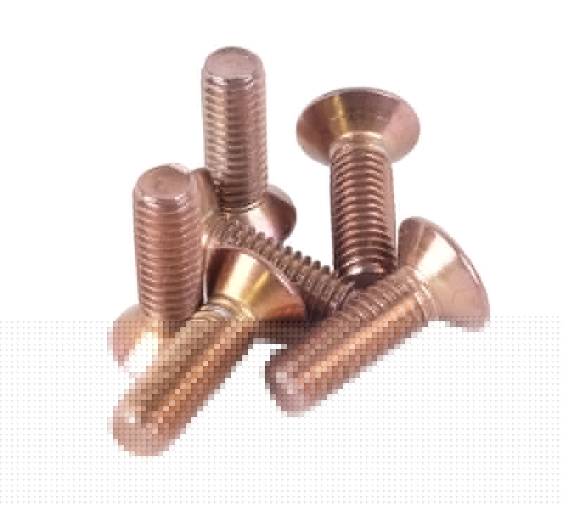 NRG Steering Wheel Screw Upgrade Kit (Conical) - Rose Gold NRGSWS-100RG