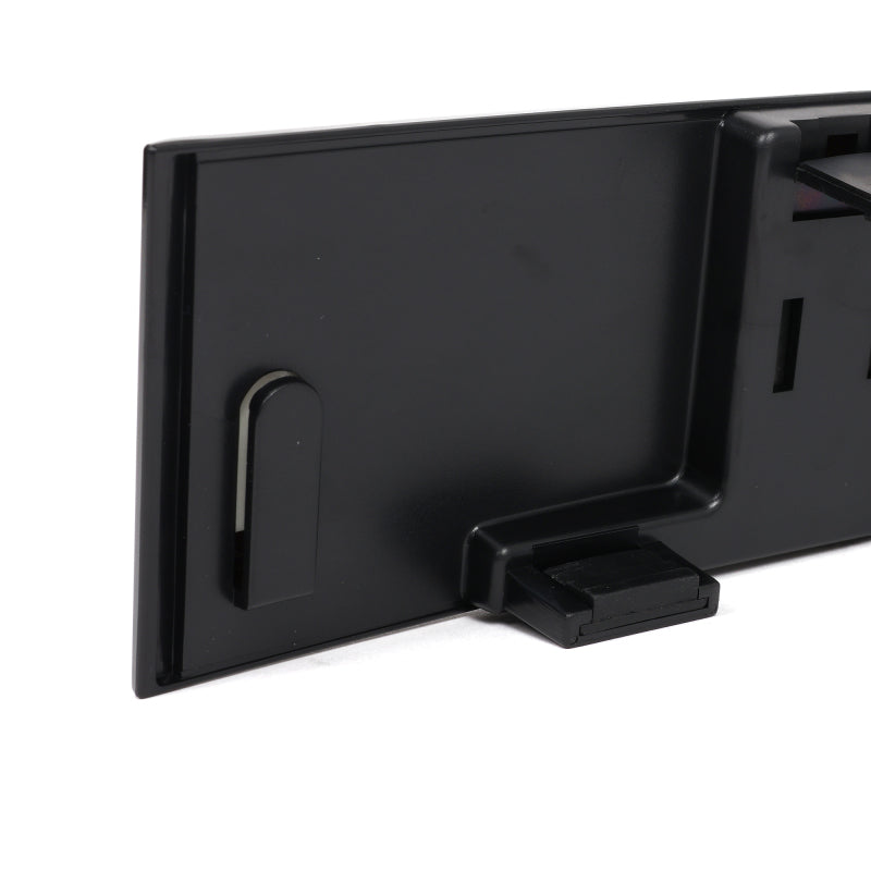 BLOX Racing 290mm Convex Mirror Black Frame Blue Tint BLOBXAC-02011