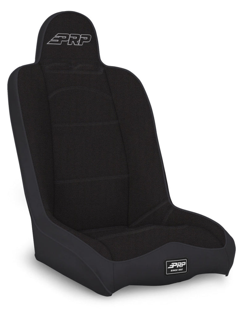 PRP Daily Driver High Back Suspension Seat (Two Neck Slots) - All Black PRPA140110-50