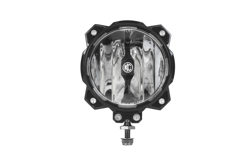 KC HiLiTES 6in. Pro6 Gravity LED Light 20w Single Mount SAE/ECE Driving Beam (Single) KCL91302