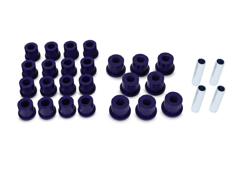 SuperPro 1987 Jeep Wrangler Sport & Leaf Spring Bushing Kit SPRKIT108K