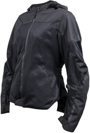 Speed and Strength Starstruck Mesh Jacket Black Womens - XL